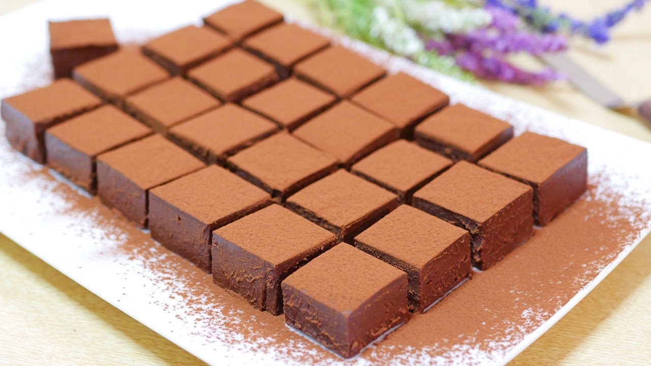 簡単に作れる！ 牛乳で作る生チョコ