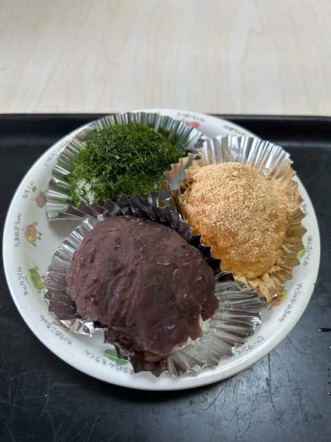 もっちり、きなこごはん太陽の子保育園東京都羽村市