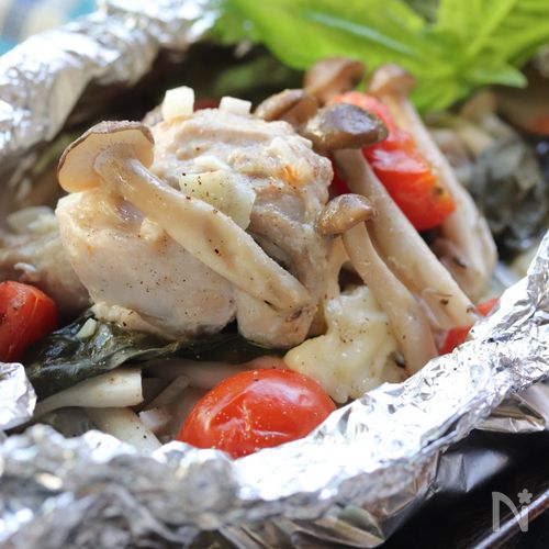 アイディア色々♪鶏肉を使ったホイル焼きの人気レシピ6選の人気レシピ・作り方デリッシュキッチン