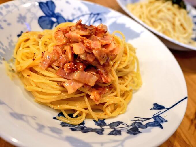 ちょい足しアレンジがおいしい！たらこ・明太子のカルボナーラフーディストノート