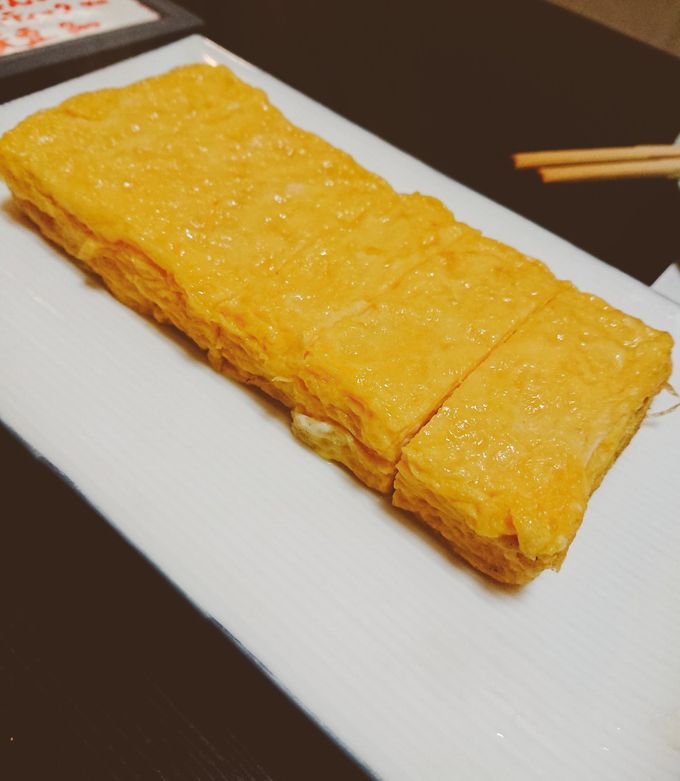 お寿司屋さんの卵焼き