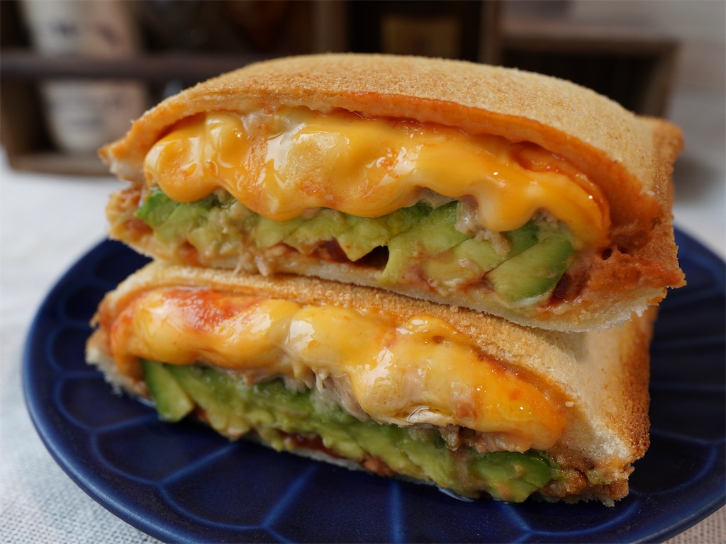 ツナチーズのホットサンド レシピ・作り方 by ほぉみぃ? - 楽天レシピ