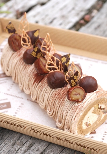 モンブランロールケーキ: Canvas blog