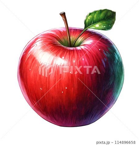 フリーイラスト：りんごちゃん