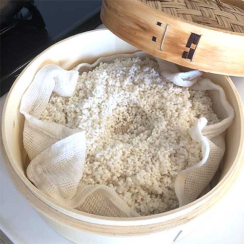 赤飯のレシピ 蒸し器で作る基本の手順を詳しく！ ：白ごはん.com