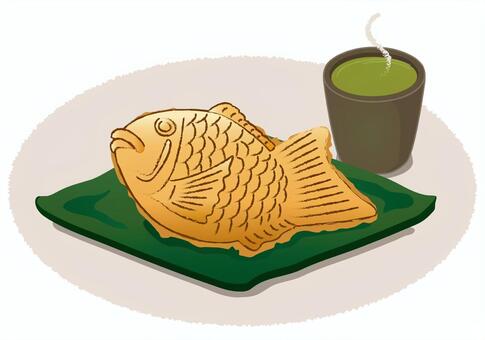 たい焼き：イラスト無料