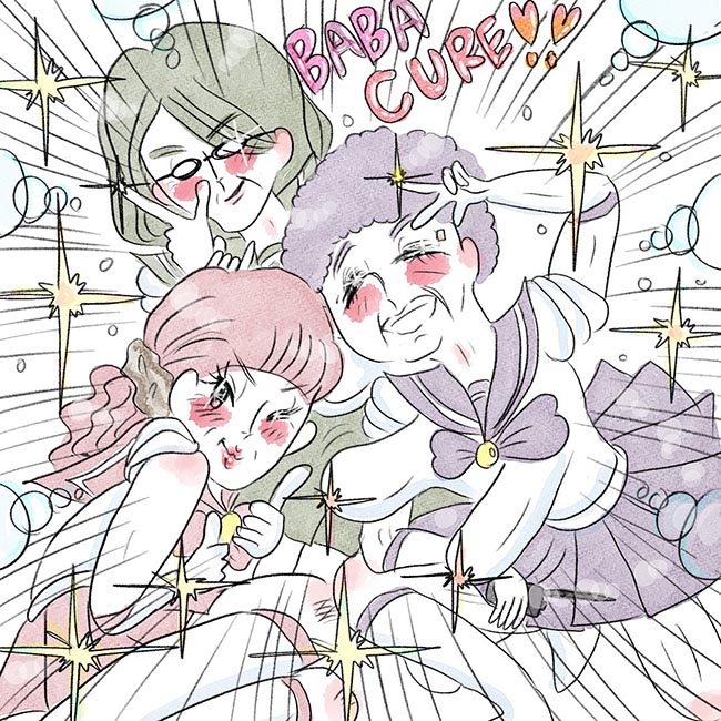 助けて！ババキュア！」悩める主婦救う戦隊漫画に共感の嵐 - withnews ウィズニュース