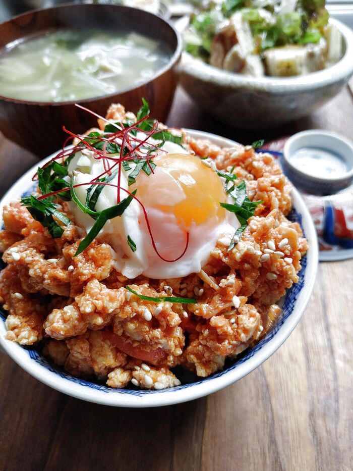 基本からアレンジまで！思わずつくりたくなる「鶏そぼろ 豆腐」のレシピ集クックパッド