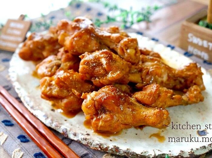 フーディストノート連載、鶏もも肉1㎏で「鶏もも肉の甘辛煮」、定番作り置き - 魚料理と簡単レシピ