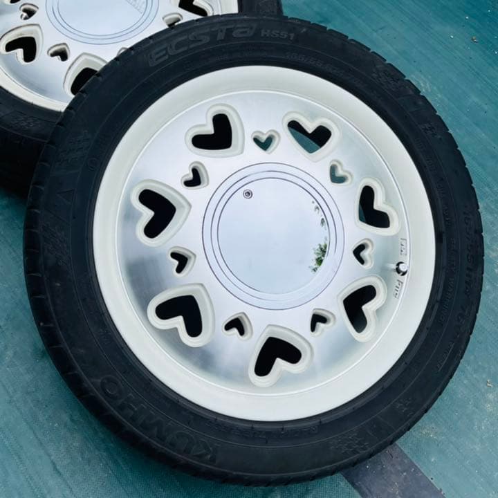 KYOHO カワイイデコル デコルネイチャー 15インチ 4.5J ヨコハマ BluEarth ブルーアースAE-01165