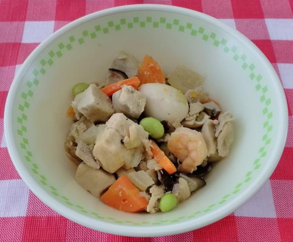 豚肉と高野豆腐のとろみ煮