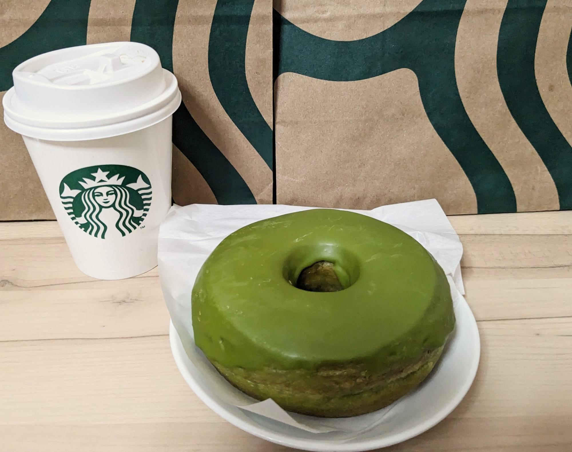 中評価 スターバックス 抹茶クリームドーナツの感想・クチコミ・カロリー・値段・価格情報 もぐナビ