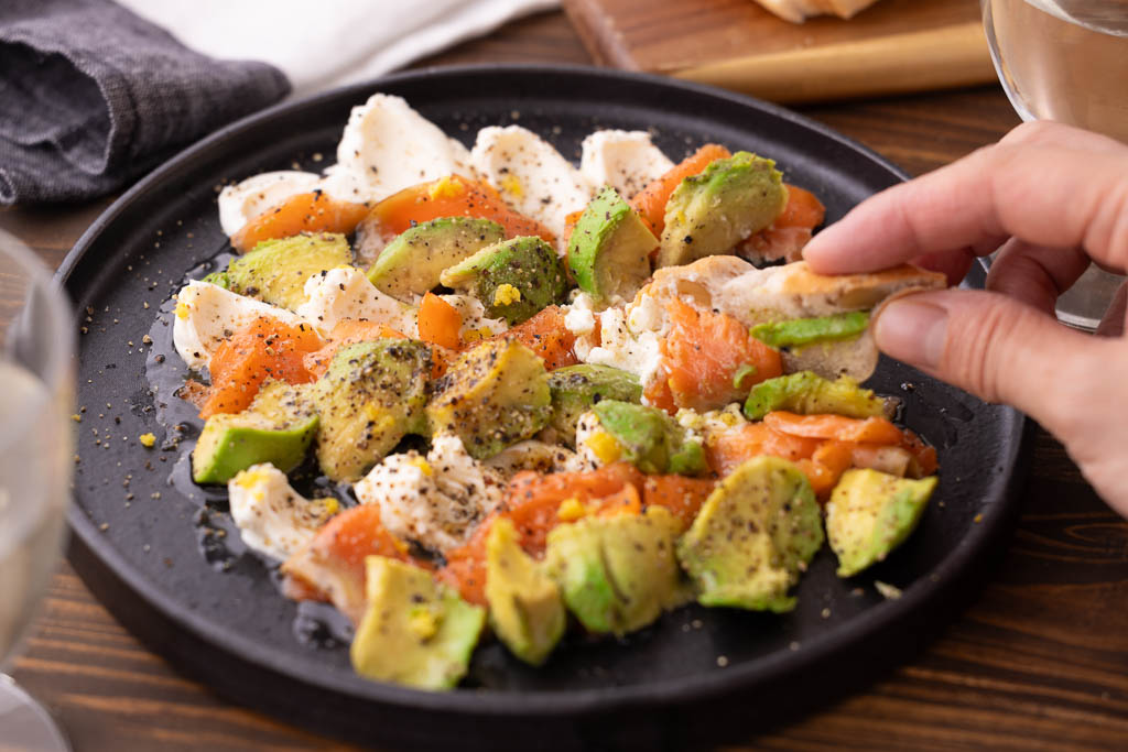 サーモンとクリームチーズのポテトサラダ by モウイジャパンクックパッド簡単おいしいみんなのレシピが392万品