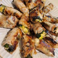 豚こまとズッキーニのチーズ焼きクラシル