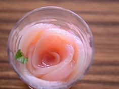 桃のコンポート