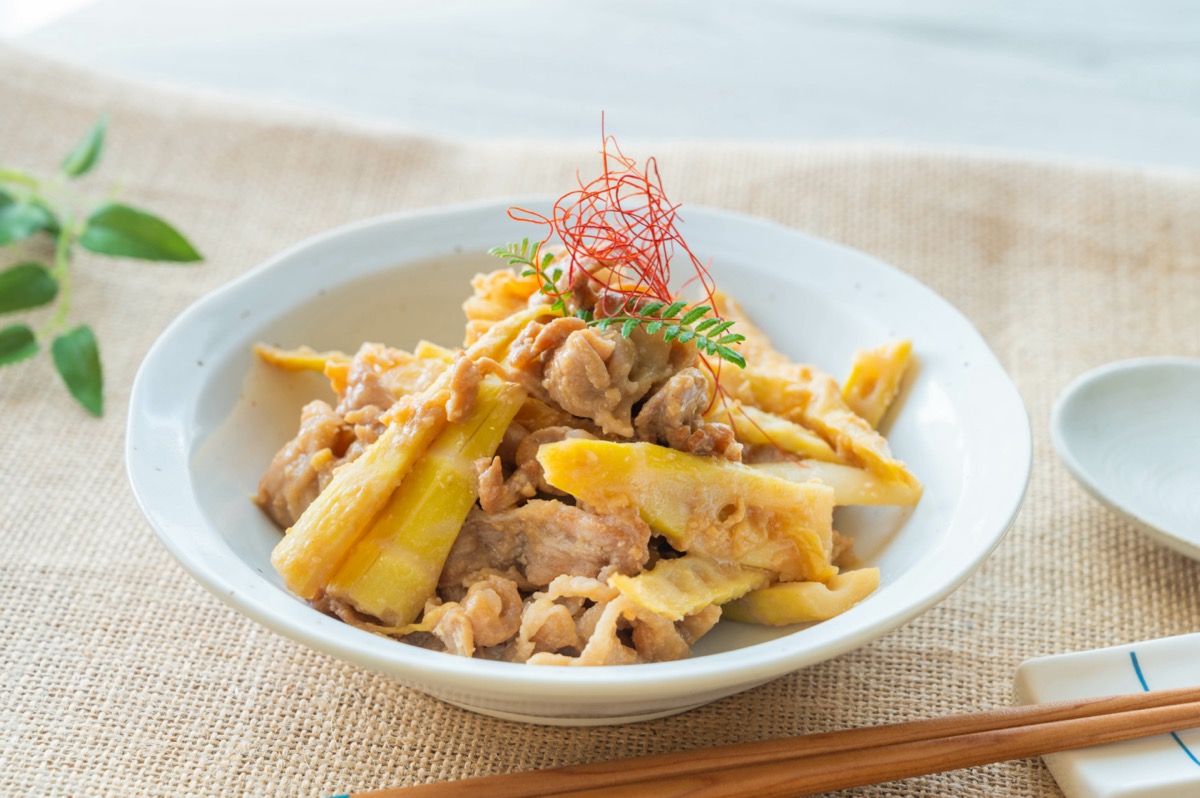 オイスターソースを活用 タケノコと豚肉の炒めもの by横田 真未さん