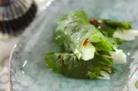 長芋の梅肉大葉巻き 副菜