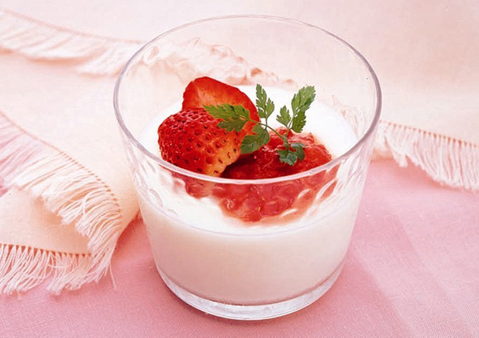 レンジで簡単♪ シンプルムース