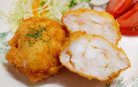 えびとはんぺんのハンバーグ : 飲食店では教えてくれないナイショのレシピ