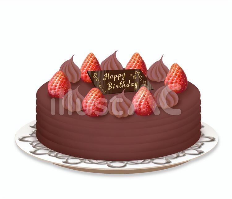 チョコレートケーキ 02491000021 の写真・イラスト素材アマナイメージズ