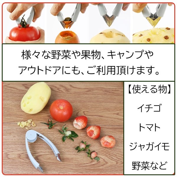 いちご へた取りイチゴ 苺 ヘタ取り器 タイガークラウン CAKELAND ケーキランド 69すべての商品かっぱ橋お菓子型専門店馬嶋屋菓子道具店