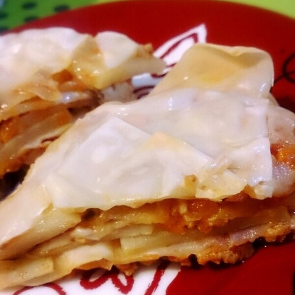 750万人が見た！これじつは簡単！シュウマイの皮で『とろける濃厚ラザニア』 しんゆん夫婦簡単高見えレシピ- エキスパート - Yahoo!ニュース