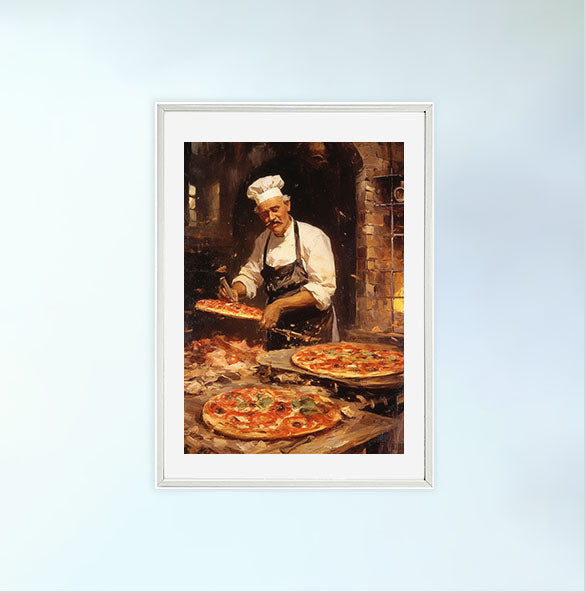 ピザ ヴィンテージ装飾サイン レトロな食品ポスター ベクトル デザインPremiumベクトル素材