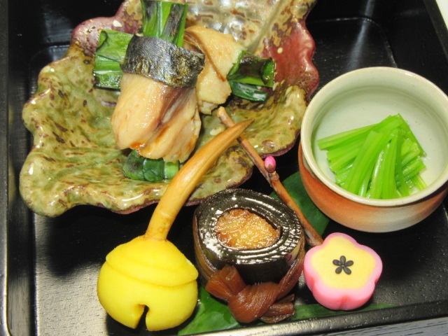 高野豆腐と海老の煮物