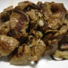 豚レバーの塩焼きgoro's 花好きじいさんの食卓