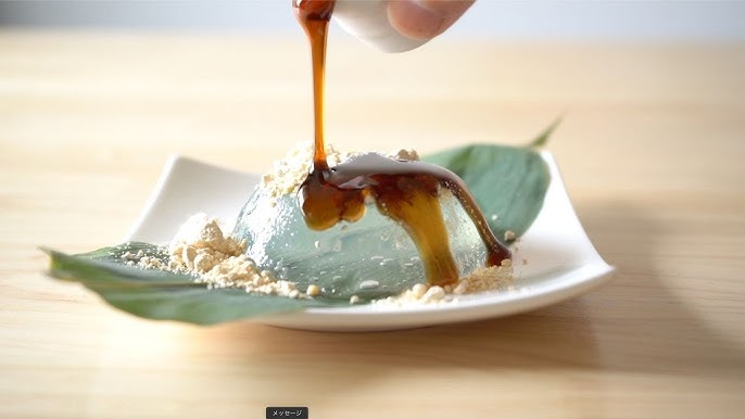 水ゼリー 水信玄餅風？