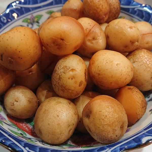 新じゃがと新たまねぎのこっくり煮