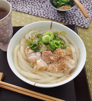 鶏肉のフォー風うどん