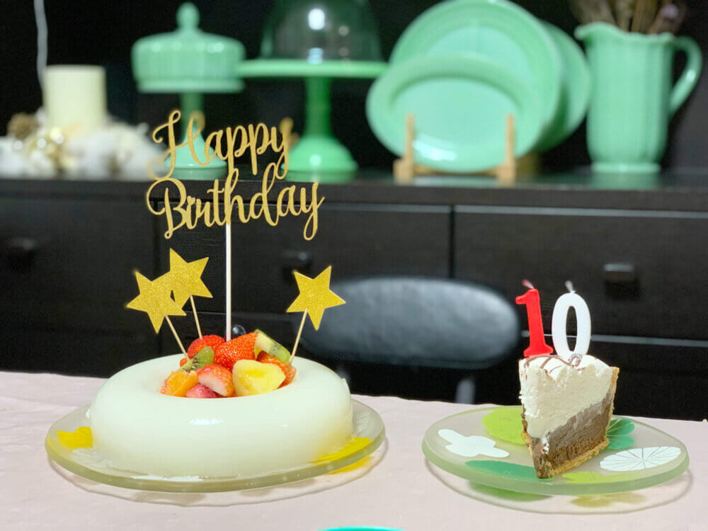 ダイソー 9歳女の子の誕生日飾り付け「100均で揃えちゃいます！」&あんふぁん