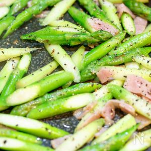 アスパラベーコンの冷凍保存と調理法