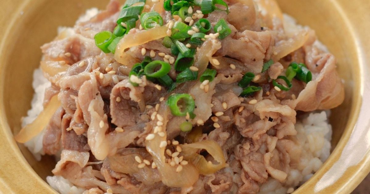 野永シェフ さっぱりポン酢豚丼