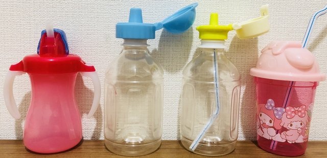 100均ダイソーのストロー＆コップ付きペットボトルキャップが便利