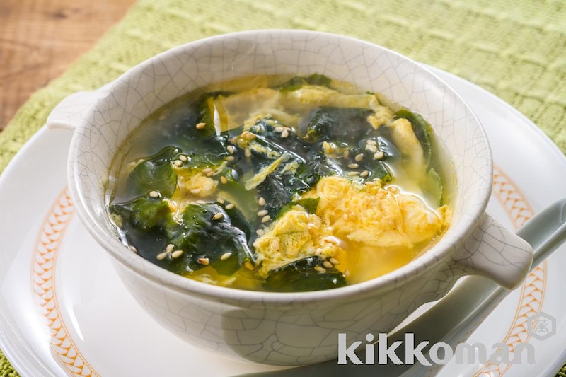 簡単わかめと卵の中華スープ by ○○○体裁よく○○○クックパッド簡単おいしいみんなのレシピが392万品