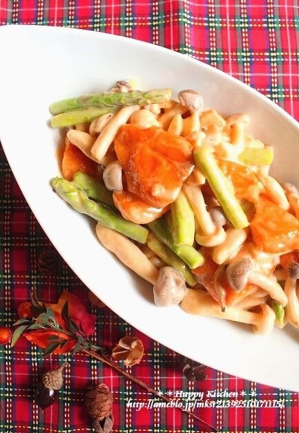 節約レシピに！ちくわとしめじのバタぽん炒め