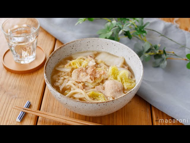 ほっこりかき玉うどん