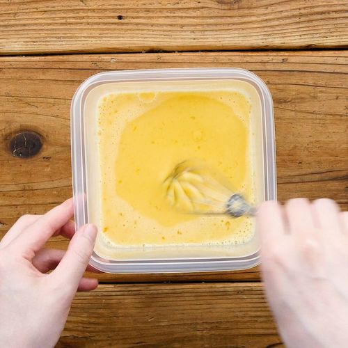 アイラップで超簡単ココア蒸しパンなう