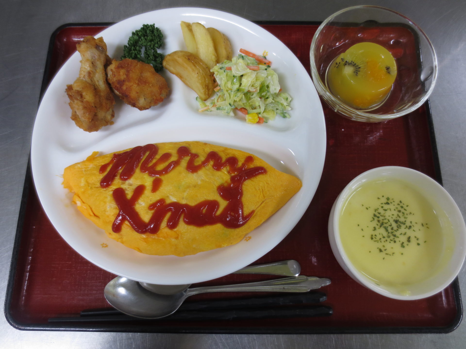 クリスマス会』食事& x1f37d;スタッフブログＡＬＳＯＫ介護株式会社