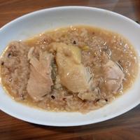 生米を炒めて作る本格派中華粥