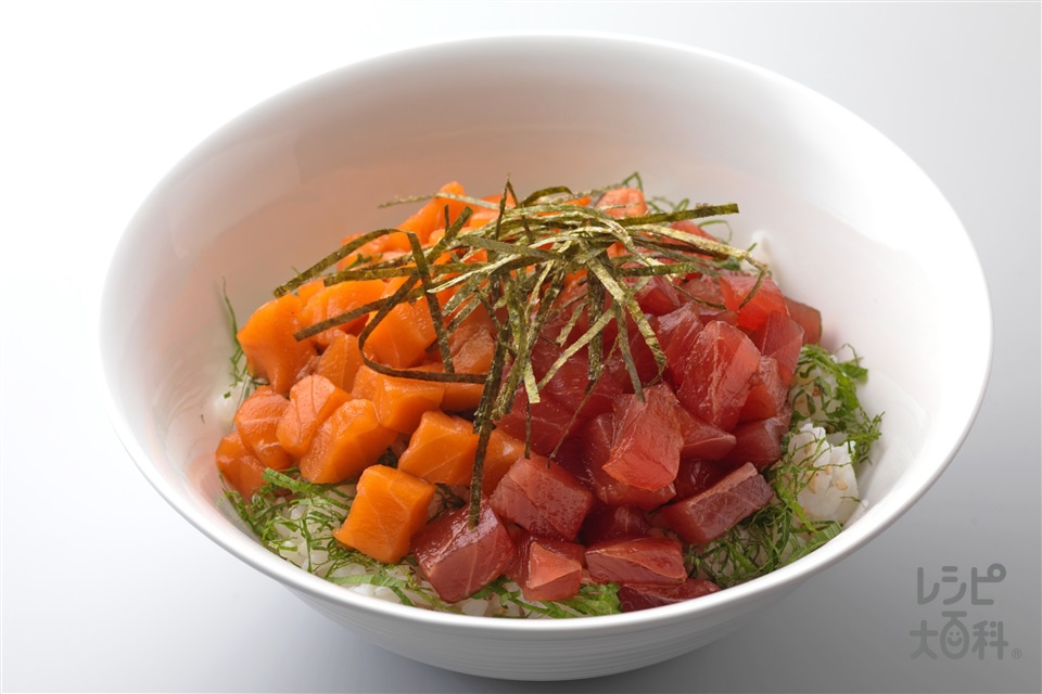 「スタミナまぐろ丼」の献立