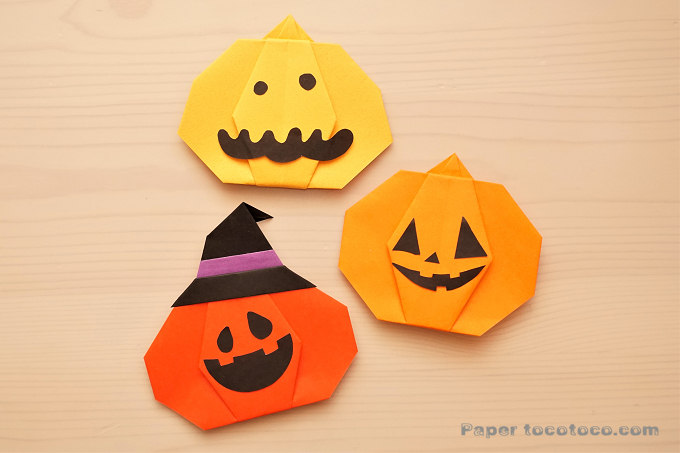 すぐできるハロウィン！かぼちゃのおばけ♪