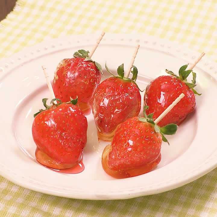 いちご飴を作ったんですが、飴がパリパリになりません ´；Д；`- 分量も- Yahoo!知恵袋