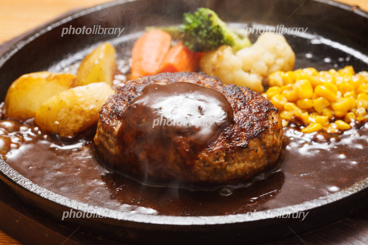 ハンバーグ商用可・フリー素材イラスト素材倉庫コミュノグラフ