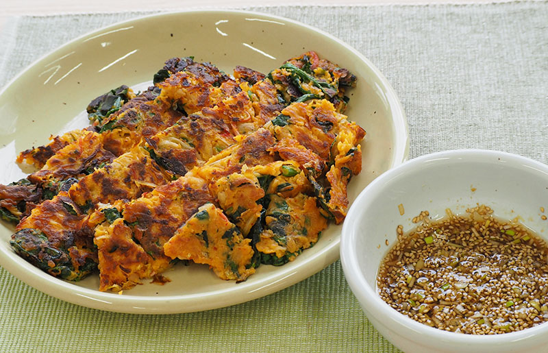 韓国風お好み焼き♪ニラのチヂミ