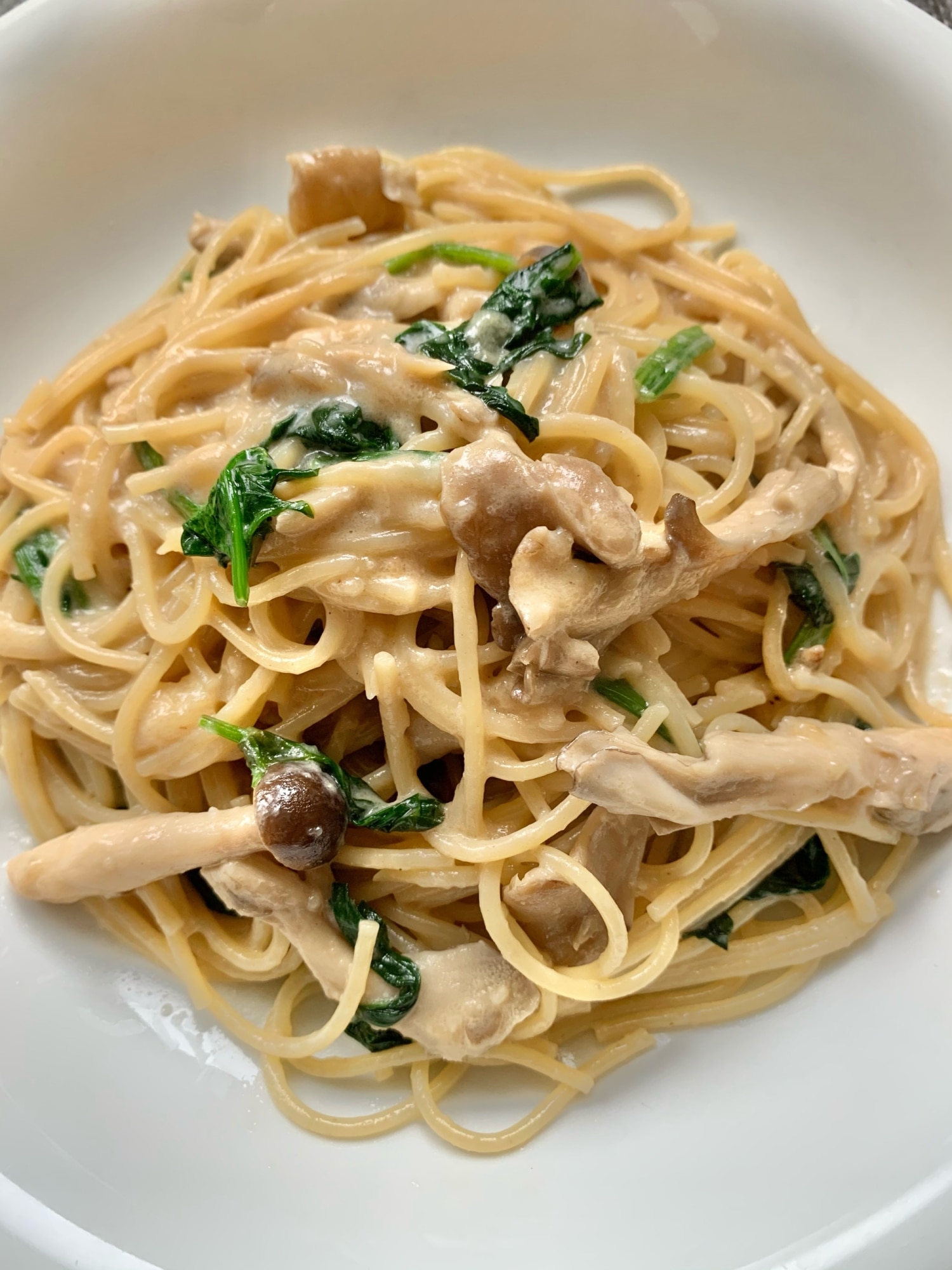 カロリーオフ 牛乳や生クリームを使わない和風クリームパスタとは