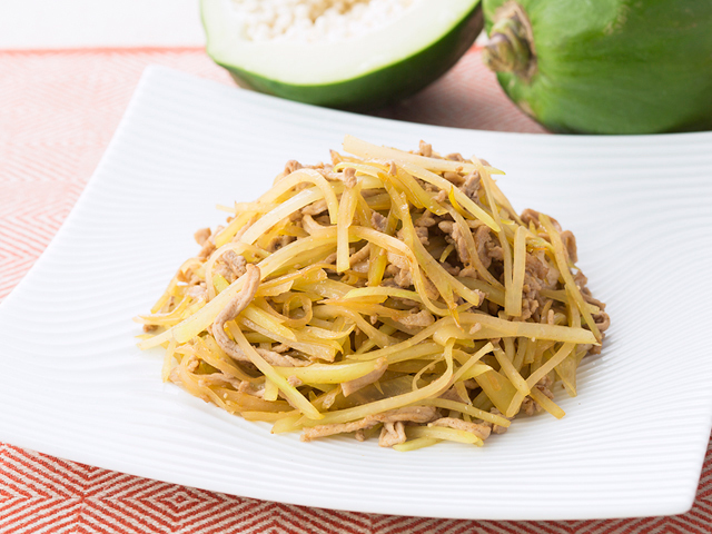 青パパイヤのあく抜き方法