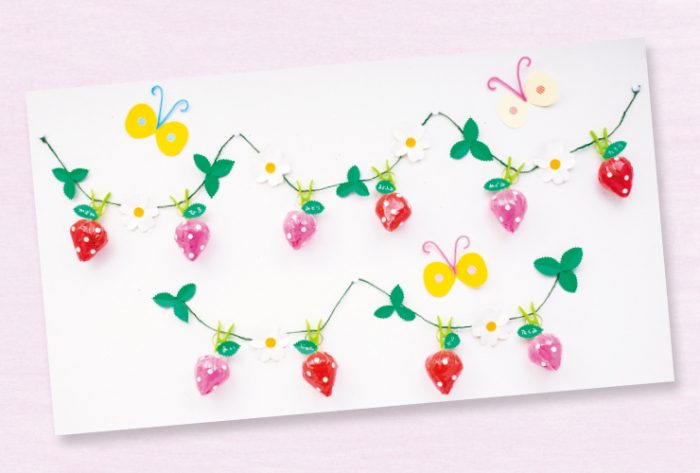 いちごを作ろう🎵ちびっこハウス かすが